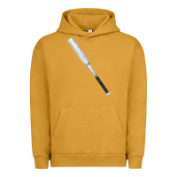 Pigment Peanut Butter white wooden softball bat Urban Hoodie - FaDigitalArtStudio