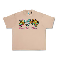 Burro Peace Love Texas Urban Heavy Tee - RanaPortraitStore