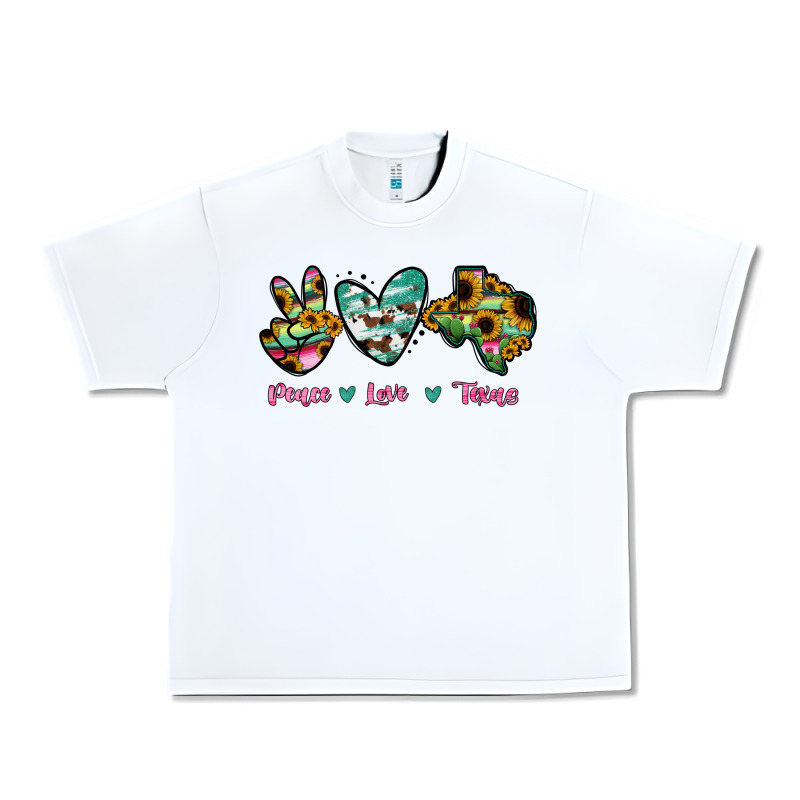 Peace Love Texas Urban Heavy Tee by RanaPortraitStore | Teevron