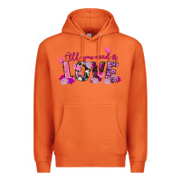 Carrot all you need is love valentine's day Premium Hoodie - FaDigitalArtStudio