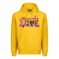 Lemon all you need is love valentine's day Premium Hoodie - FaDigitalArtStudio