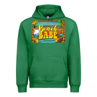 Emerald beach babe skinny metal can holder Urban Hoodie - HRA Design Shop