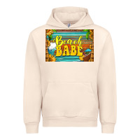 Sandshell beach babe skinny metal can holder Urban Hoodie - HRA Design Shop