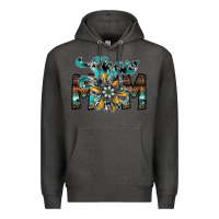Charcoal Heather show mom Premium Hoodie - SublimationCraftShop
