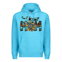 Ocean Blue show mom Premium Hoodie - SublimationCraftShop