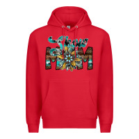 Red show mom Premium Hoodie - SublimationCraftShop