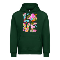 Foreset Green Love Easter Urban Hoodie - Neo Western