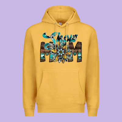 Show Mom Premium Hoodie Designed By Sublimationcraftshop