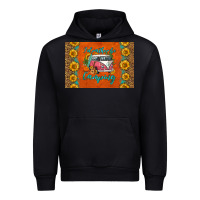 Black i'd rather be camping skinny metal can holder Urban Hoodie - HRA Design Shop