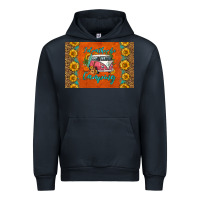 Navy i'd rather be camping skinny metal can holder Urban Hoodie - HRA Design Shop