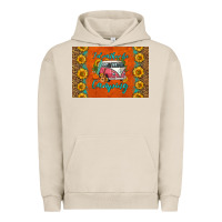 Pigment French Oak i'd rather be camping skinny metal can holder Urban Hoodie - HRA Design Shop