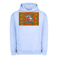 Pigment Grape Ice i'd rather be camping skinny metal can holder Urban Hoodie - HRA Design Shop