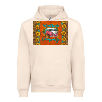 Sandshell i'd rather be camping skinny metal can holder Urban Hoodie - HRA Design Shop