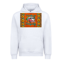 White i'd rather be camping skinny metal can holder Urban Hoodie - HRA Design Shop