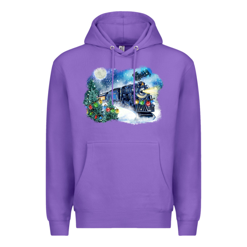 Polar Express Winter Premium Hoodie by FaDigitalArtStudio | Teevron