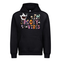 Black spooky vibes Urban Hoodie - CowhideDigitalArt