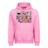 Fuchsia Pink spooky vibes Urban Hoodie - CowhideDigitalArt