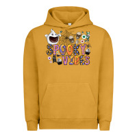 Pigment Peanut Butter spooky vibes Urban Hoodie - CowhideDigitalArt