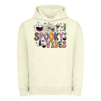 Pigment Pistachio spooky vibes Urban Hoodie - CowhideDigitalArt