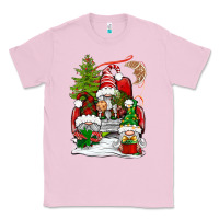 Bubblegum Pink christmas gnome truck Classic Tee - BundleAndBundleShop