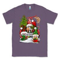Lavender christmas gnome truck Classic Tee - BundleAndBundleShop