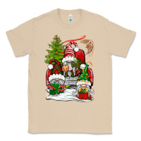 Mushroom christmas gnome truck Classic Tee - BundleAndBundleShop
