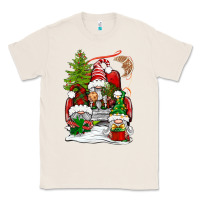 Natural christmas gnome truck Classic Tee - BundleAndBundleShop
