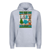 Heather Grey lake life air freshener Premium Hoodie - HRA Design Shop