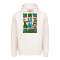 Pale Pink lake life air freshener Premium Hoodie - HRA Design Shop