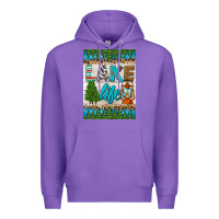 Purple lake life air freshener Premium Hoodie - HRA Design Shop
