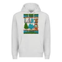 Dove Grey lake life air freshener Premium Hoodie - HRA Design Shop