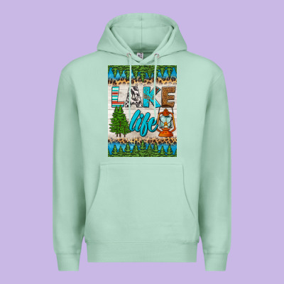 Lake Life Air Freshener Premium Hoodie Designed By Hra Design Shop