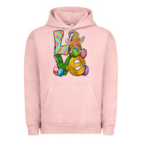 Pigment Salmon Love gnome Easter Urban Hoodie - Neo Western