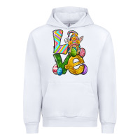 White Love gnome Easter Urban Hoodie - Neo Western