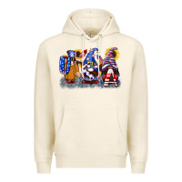 Tofu USA 4th of July gnomes  4th of july Premium Hoodie - CowGirlArtShop