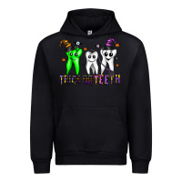 Black trick or teeth Urban Hoodie - CowhideDigitalArt