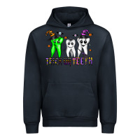 Navy trick or teeth Urban Hoodie - CowhideDigitalArt