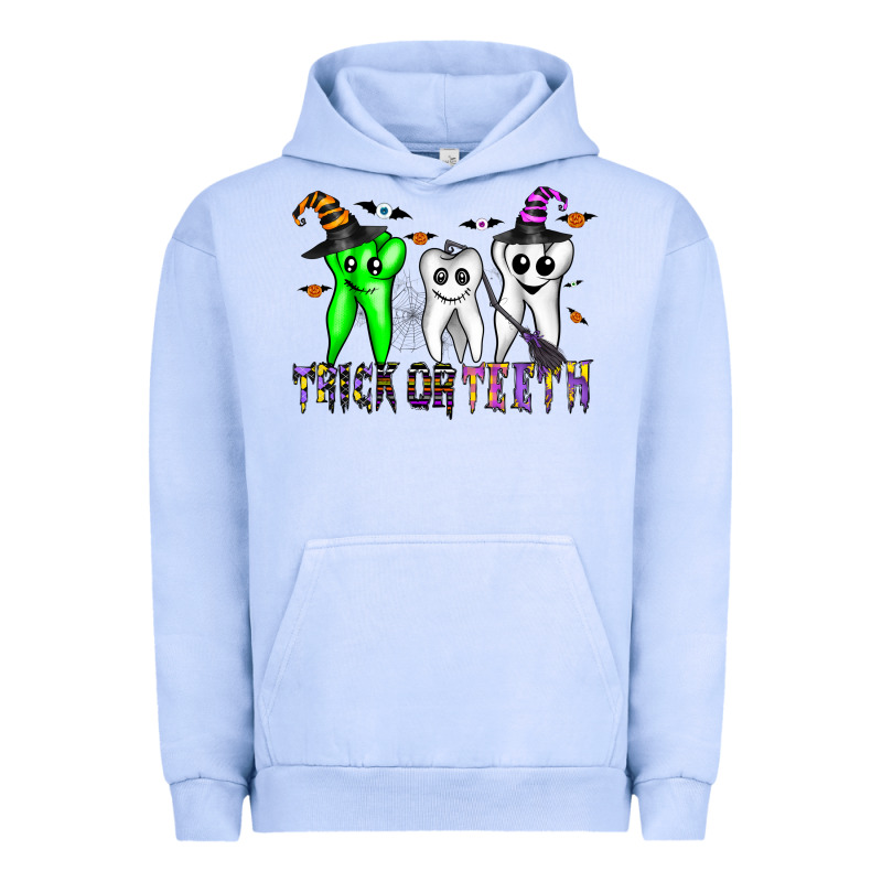 Trick Or Teeth Urban Hoodie by CowhideDigitalArt | Teevron