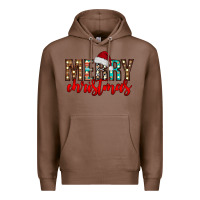Chestnut merry christmas Premium Hoodie - CowhideDigitalArt