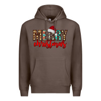 Coffee merry christmas Premium Hoodie - CowhideDigitalArt
