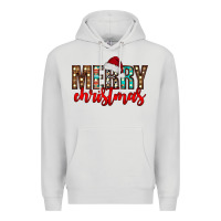 Dove Grey merry christmas Premium Hoodie - CowhideDigitalArt
