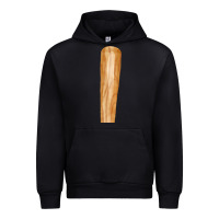 Black wooden baseball Urban Hoodie - FaDigitalArtStudio