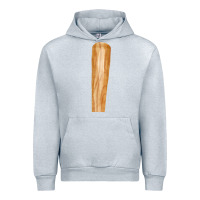 Heather Grey wooden baseball Urban Hoodie - FaDigitalArtStudio
