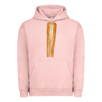 Pigment Salmon wooden baseball Urban Hoodie - FaDigitalArtStudio