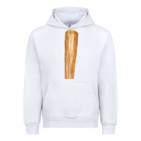 White wooden baseball Urban Hoodie - FaDigitalArtStudio