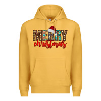 Mustard merry christmas Premium Hoodie - CowhideDigitalArt