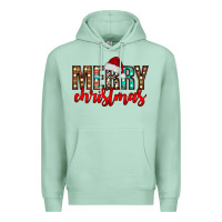 Seafoam merry christmas Premium Hoodie - CowhideDigitalArt