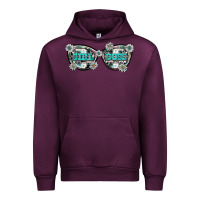 Mauve Wine girl boss Urban Hoodie - SublimationCraftShop