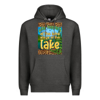 Charcoal Heather what happens at the lake stays at the lake air freshener Premium Hoodie - HRA Design Shop