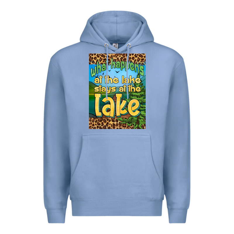 What Happens At The Lake Stays At The Lake Air Freshener Premium Hoodie by HRA Design Shop | Teevron